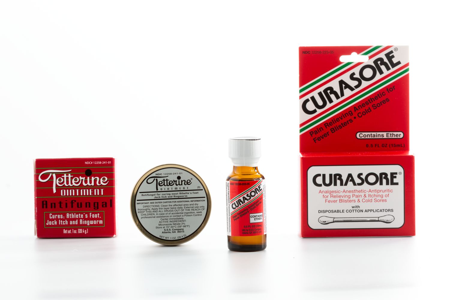 tetterine green plus curasore